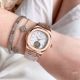 Clone Patek Philippe Nautilus Tourbillon Lady Watch Rose Gold Grey Dial (3)_th.jpg